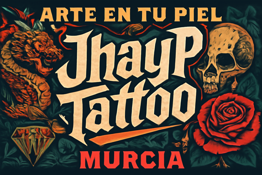 Promoción tatuajes JhayP tattoo flyer